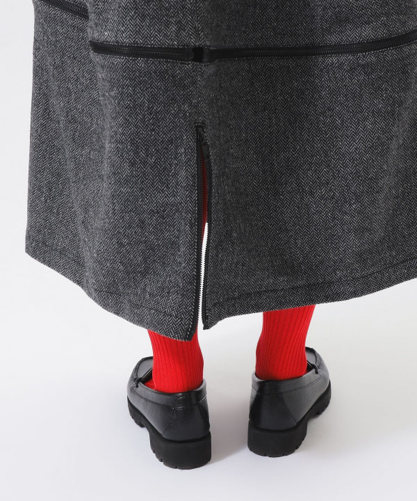 【別注】ENGINEERED GARMENTS × BEAMS BOY / Zip Herringbone