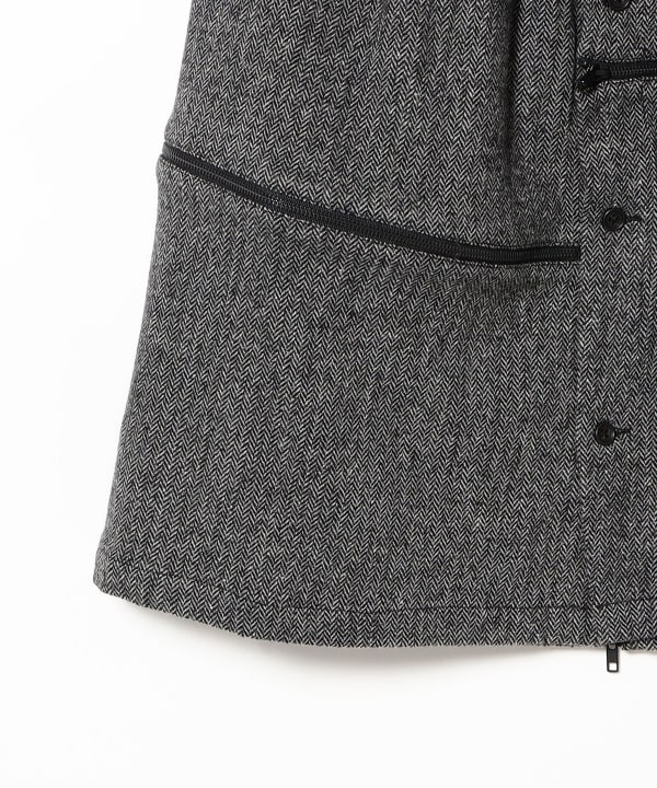 【別注】ENGINEERED GARMENTS × BEAMS BOY / Zip Herringbone