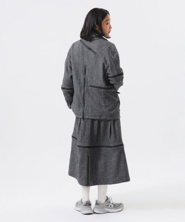 【別注】ENGINEERED GARMENTS × BEAMS BOY / Zip Herringbone