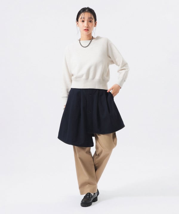 【別注】ENGINEERED GARMENTS × BEAMS BOY / Zip Wool Serge Skirt