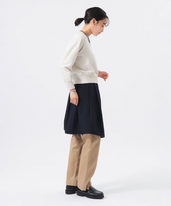 【別注】ENGINEERED GARMENTS × BEAMS BOY / Zip Wool Serge Skirt