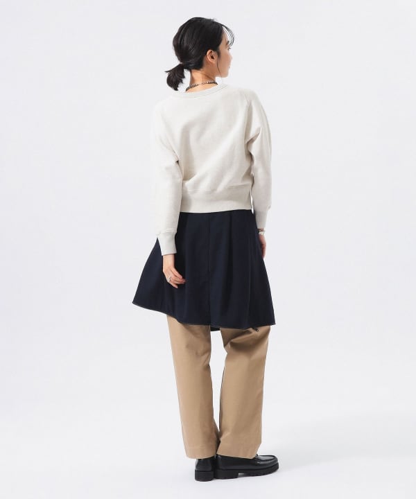 【別注】ENGINEERED GARMENTS × BEAMS BOY / Zip Wool Serge Skirt
