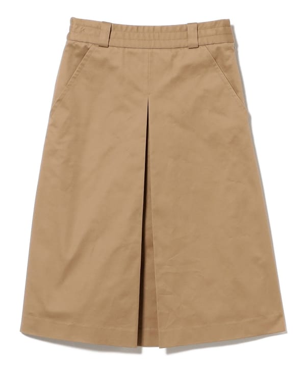 Scye / San Joaquin Cotton Chino Inverted Pleat Skirt