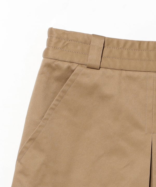 Scye / San Joaquin Cotton Chino Inverted Pleat Skirt