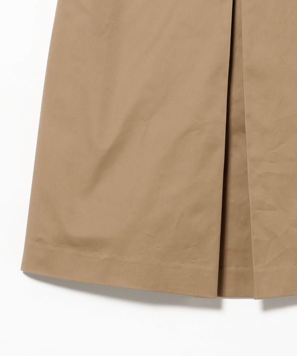 Scye / San Joaquin Cotton Chino Inverted Pleat Skirt