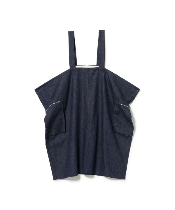 HAVERSACK / 9oz ネップ デニム サロペット スカート