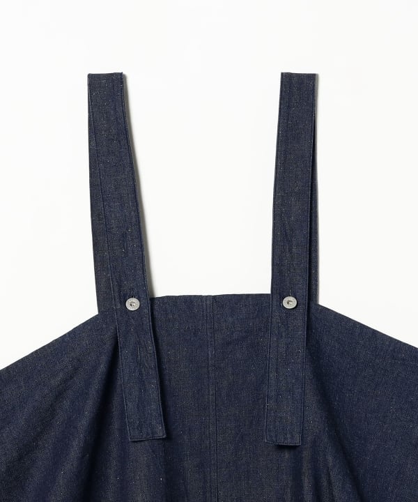 HAVERSACK / 9oz ネップ デニム サロペット スカート