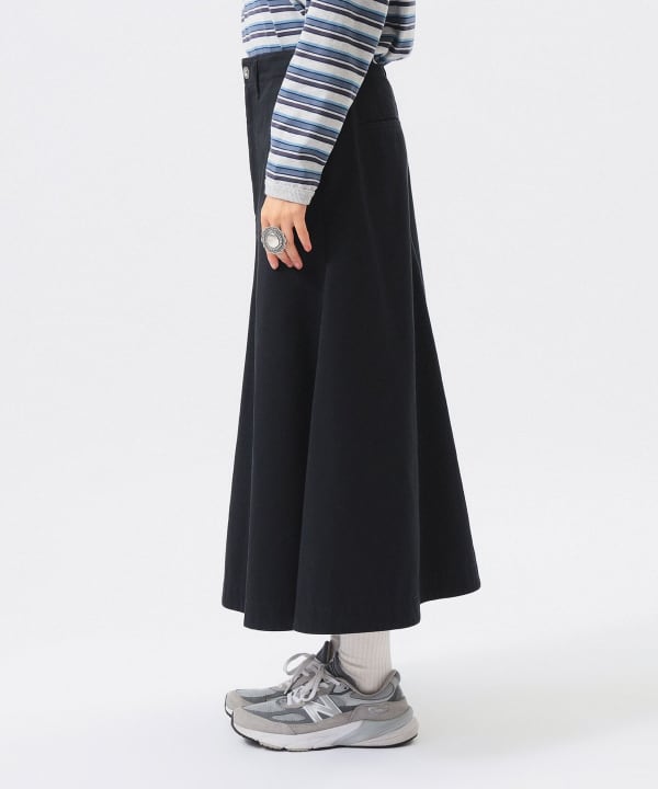 【+10%ポイントUP】チノ スカート H165 B80 W59 H85　Size : 1
