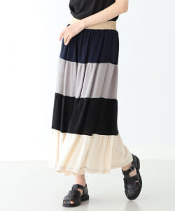 STYLE EYES × BEAMS BOY / クレイジー ティアード スカート
