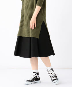 BEAMS BOY / コットンダック サーキュラースカート