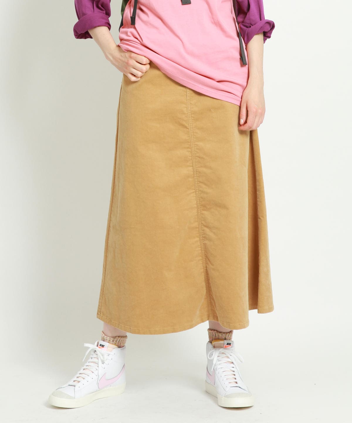 BEAMS BOY（ビームス ボーイ）【アウトレット】maturely Suede Skirt