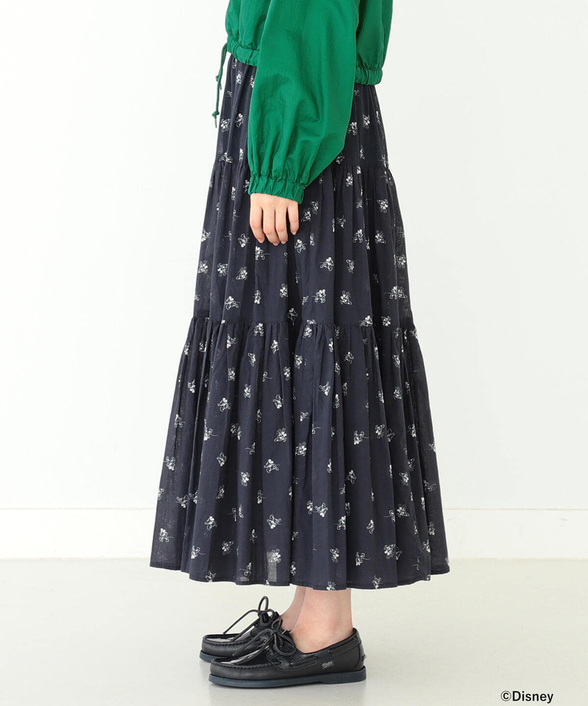 Beams Boy ビームス ボーイ Beams Boy ミッキーマウス ティアード スカート スカート マキシ ロング丈スカート 通販 Beams