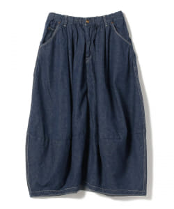 orSlow / Ballon Denim Painter Gather Skirt