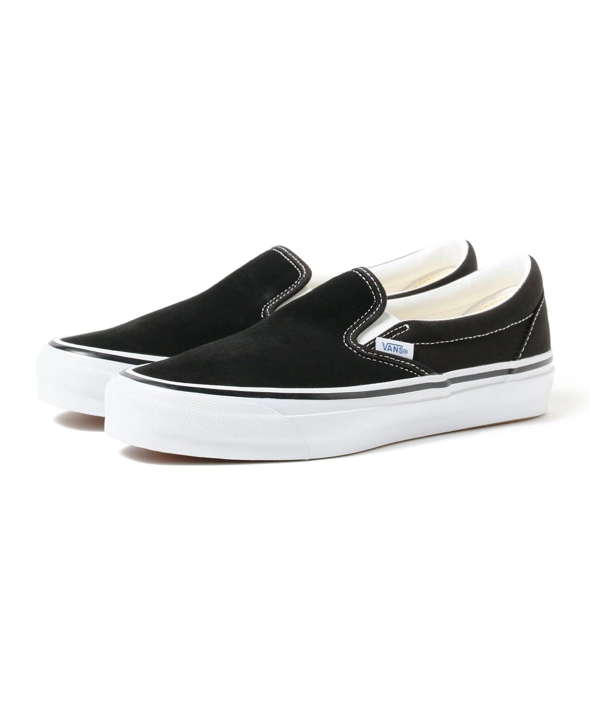 VANS ヴァンズ / PREMIUM SLIP-ON 98 シューズ WOMEN LX BLACK/WHITE 6H VANS ヴァンズ / PREMIUM SLIP-ON 98 シューズ WOMEN LX BLACK/WHITE 6H