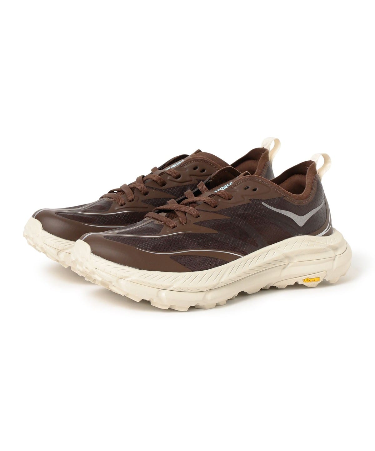 HOKA / MAFATE SPEED 4 LITE シューズ WOMEN COLD BREW / OAT MILK 25 HOKA / MAFATE SPEED 4 LITE シューズ WOMEN COLD BREW / OAT MILK 25