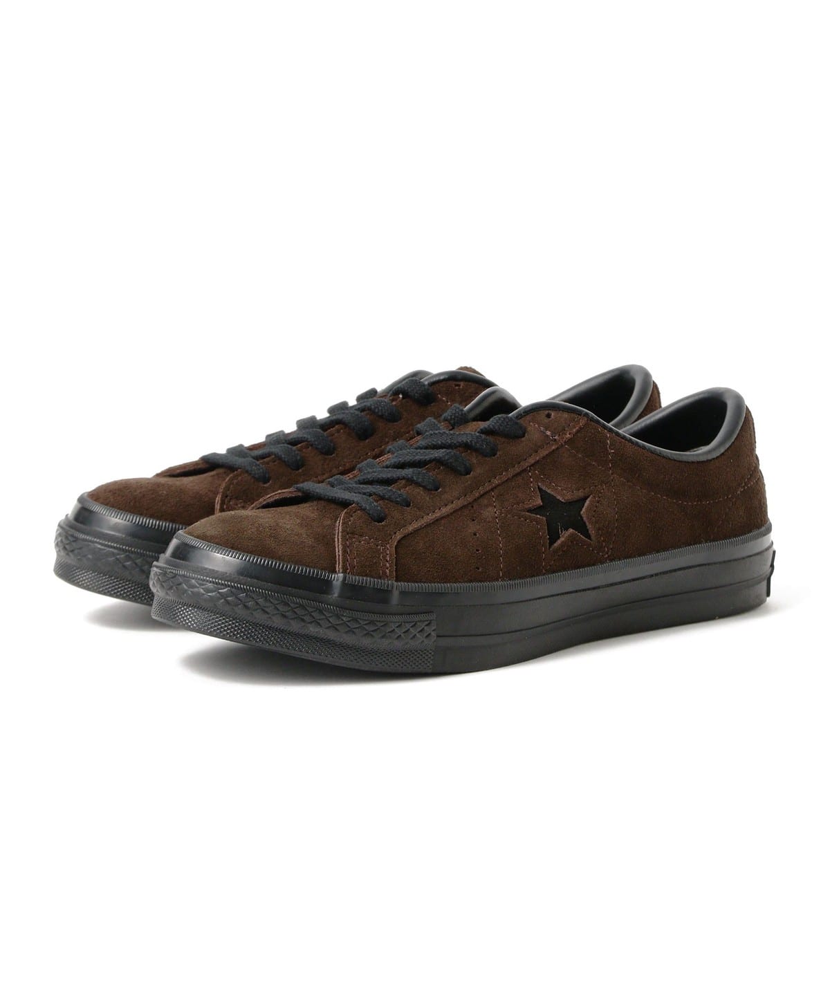 CONVERSE コンバース / ONE STAR JAPAN SUEDE シューズ WOMEN BROWN/BLACK 24.5 CONVERSE コンバース / ONE STAR JAPAN SUEDE シューズ WOMEN BROWN/BLACK 24.5