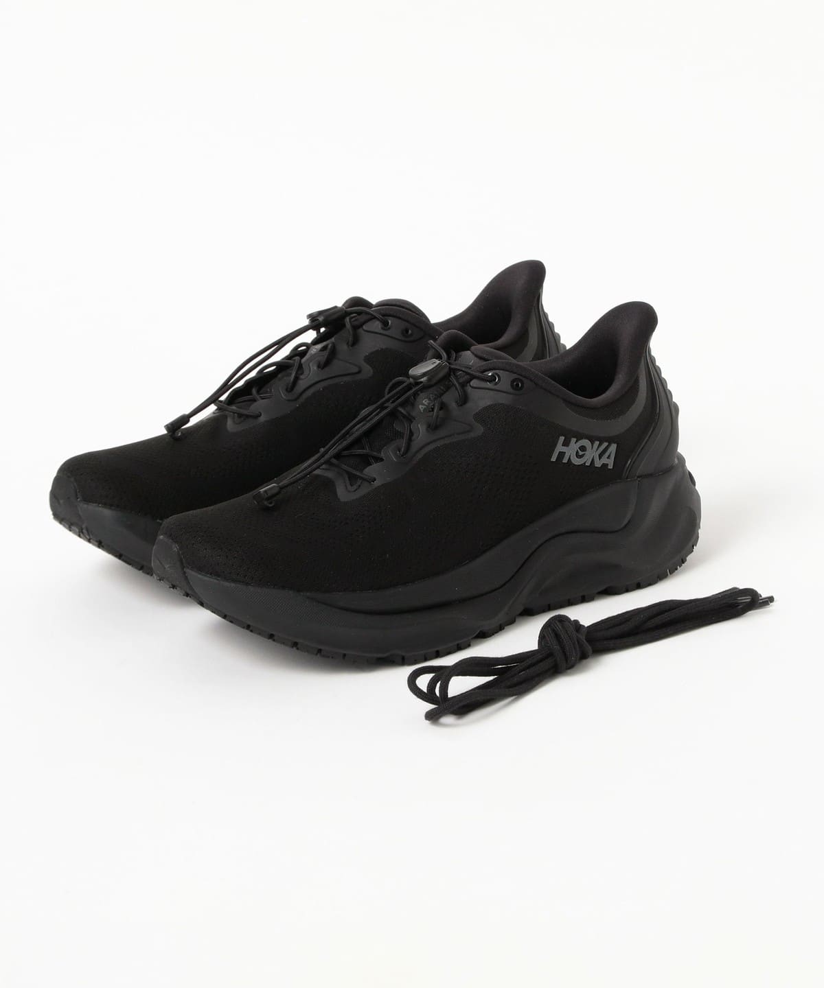 *ぴしぴし　　hyper wear ハイパーロープ　25フィート　ブラック BEAMS BOY（ビームス ボーイ）HOKA / ARAHI SR（シューズ スニーカー