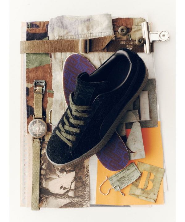 【別注】PUMA × BEAMS BOY / PUMA SUEDE BLACK