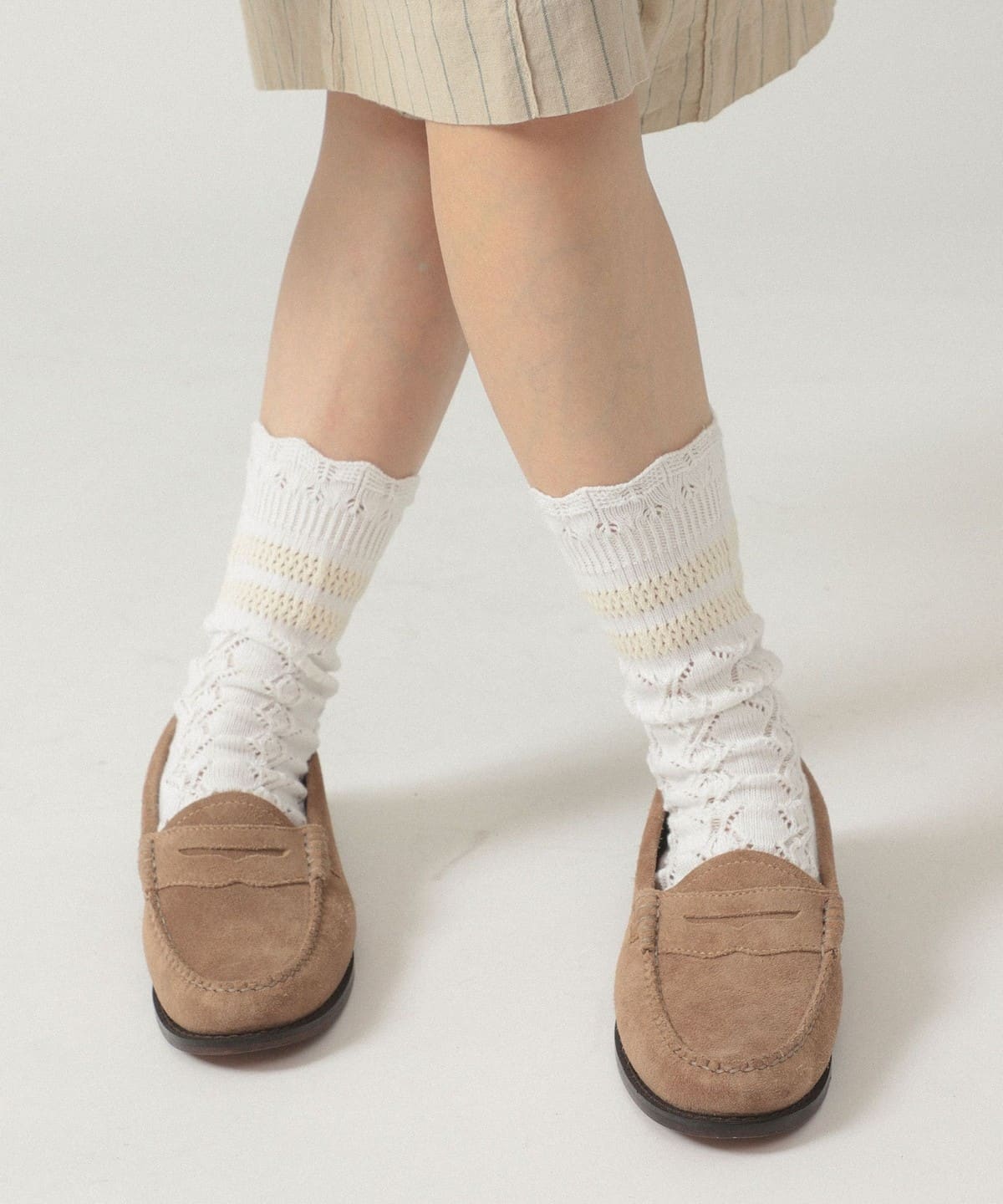 BEAMS BOY（ビームス ボーイ）【別注】G.H.Bass / スエード ローファー