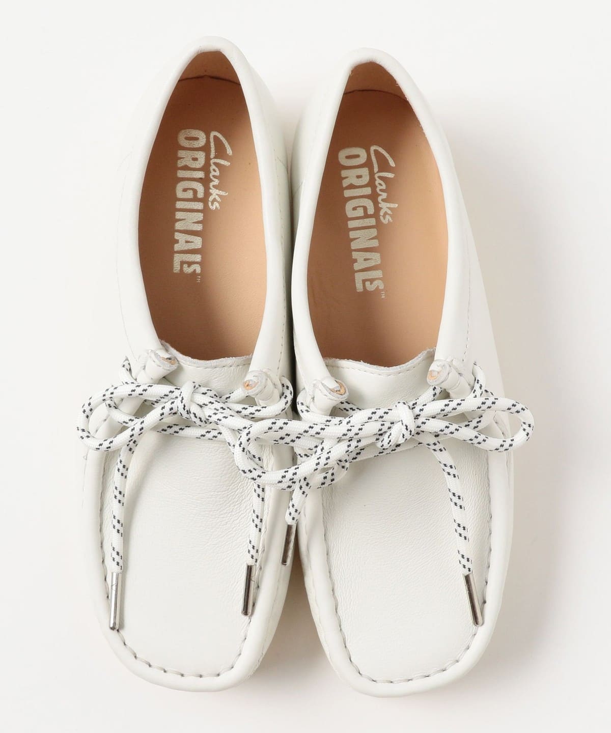 BEAMS BOY（ビームス ボーイ）Clarks / Wallabee Lether White