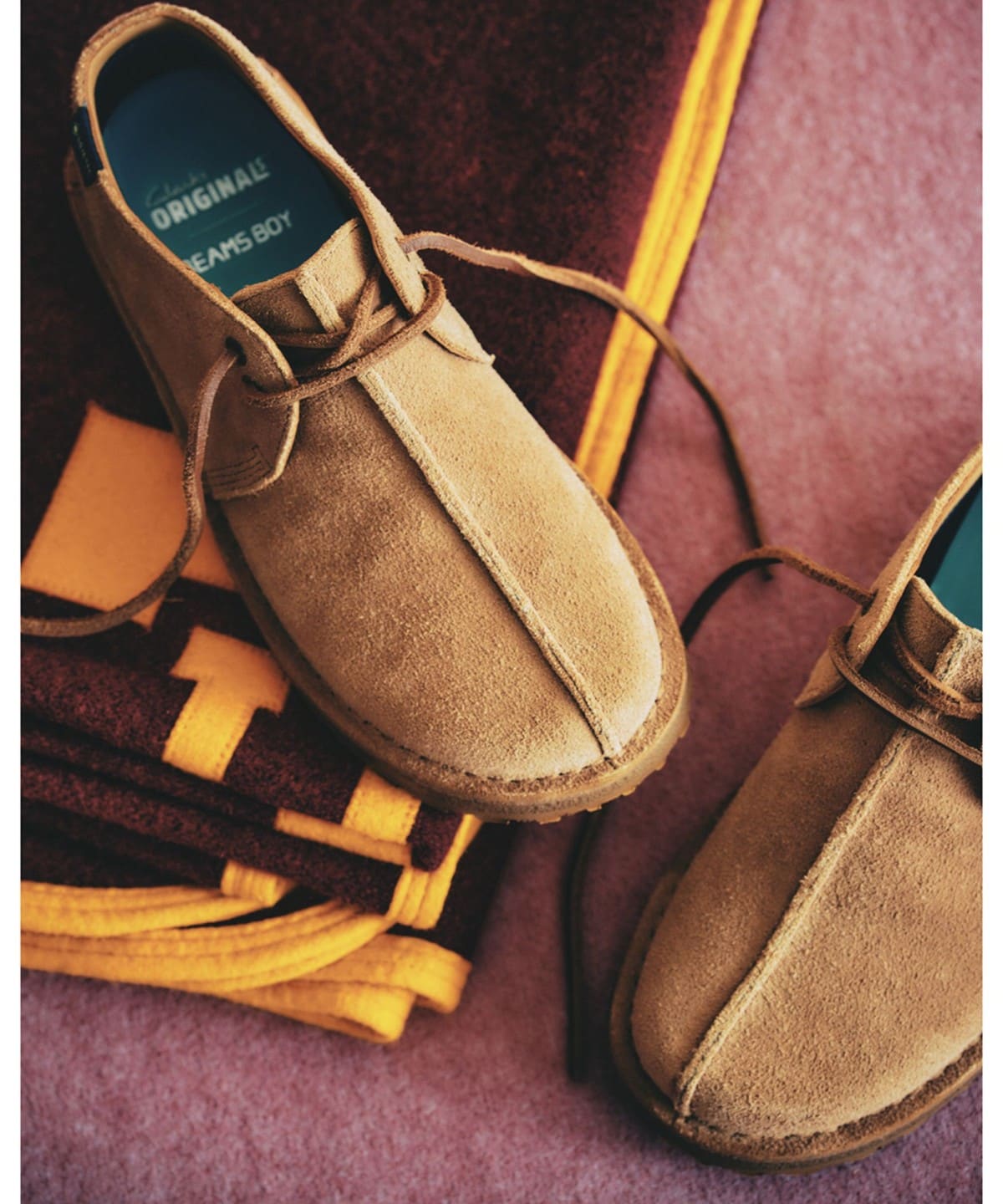 BEAMS BOY（ビームス ボーイ）【別注】Clarks / Desert Trek GORE-TEX