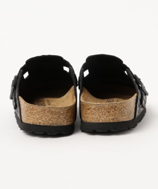 【別注】BIRKENSTOCK / BOSTON “BONE PATTERN” Smooth BLACK