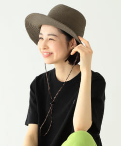 【受注生産商品】cableami × BEAMS BOY / オープンクラウンハット