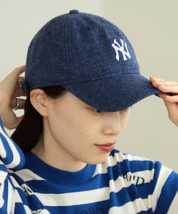 NEW ERA × BEAMS BOY / 別注 女裝 毛氈布 洋基 棒球帽