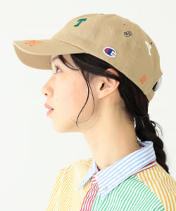 Champion × BEAMS BOY / 別注 刺繍 キャップ
