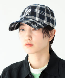 NEW ERA × BEAMS BOY / 別注 女裝 930 格紋 棒球帽