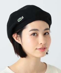 LACOSTE / 別注 鹿の子 ベレー帽