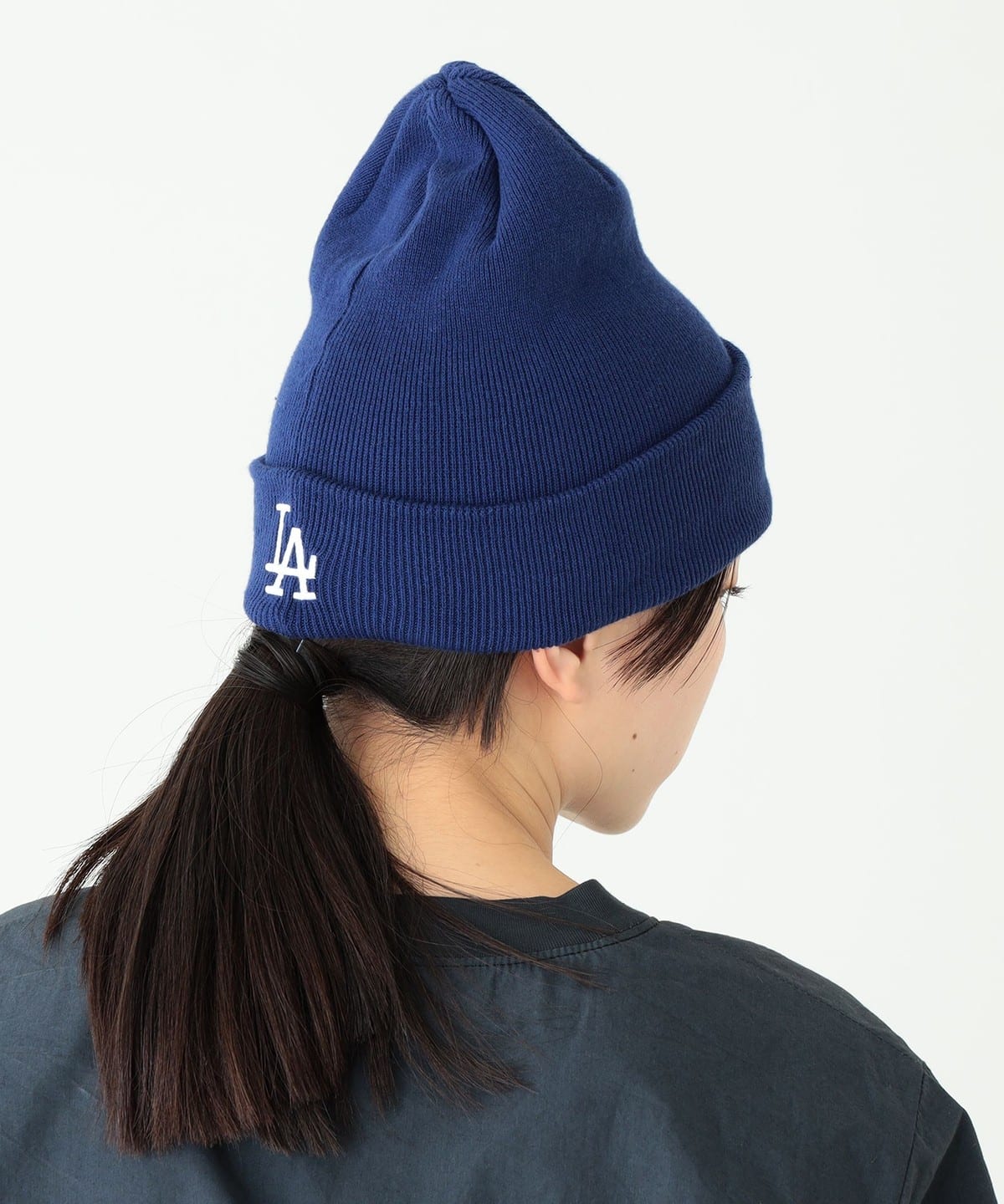 店内全品ﾎﾟｲﾝﾄ2倍!! NEW ERA × BEAMS / 別注Snow PonPon Knit cap