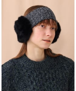 BEAMS BOY / フェイクファー イヤーマフ