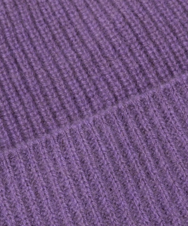 AURALEE ベイビーカシミヤニットキャップ　パープル BEAMS JAPAN（ビームス ジャパン）AURALEE / BABY CASHMERE KNIT CAP
