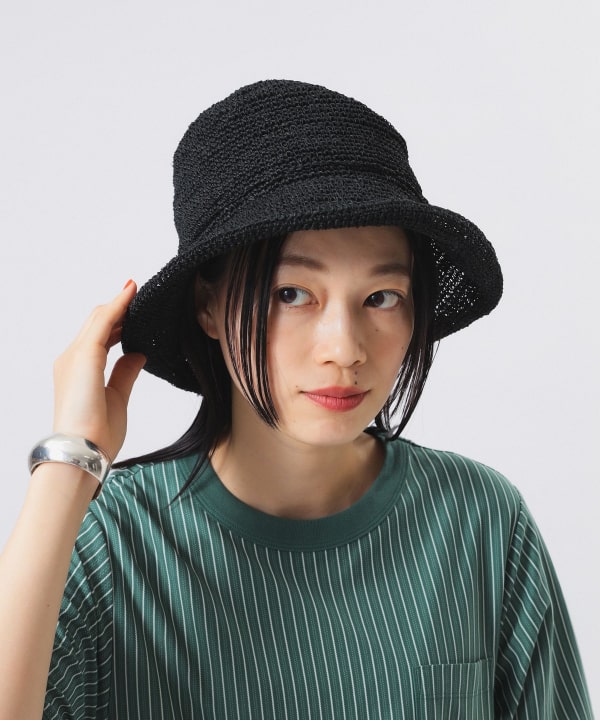 【aya様】Burtess Style セット BEAMS BOY（ビームス ボーイ）アバカ クロッシェ ハット（帽子