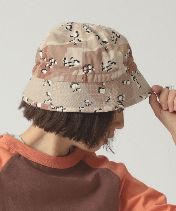 BEAMS BOY(ビームス ボーイ)cableami / CAMO CHIP HAT(帽子 BEAMS BOY(ビームス ボーイ)cableami / CAMO CHIP HAT(帽子