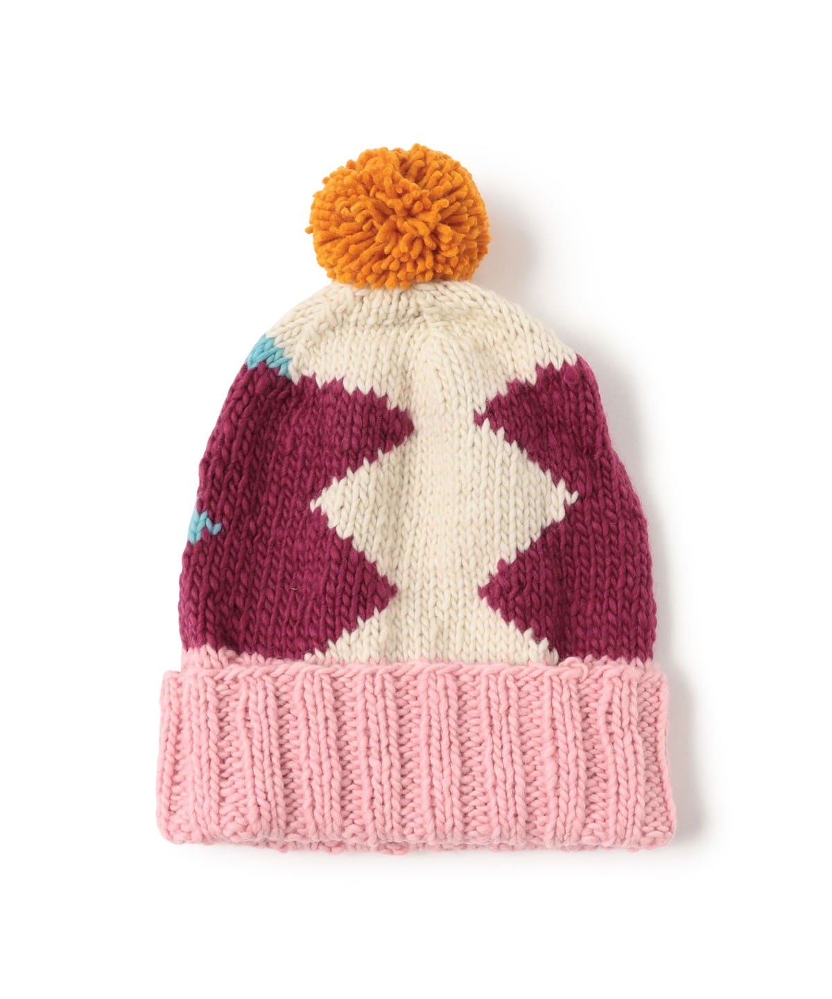 Chamula / Cuff Cap 帽子 WOMEN LT. PINK ONE SIZE Chamula / Cuff Cap 帽子 WOMEN LT. PINK ONE SIZE