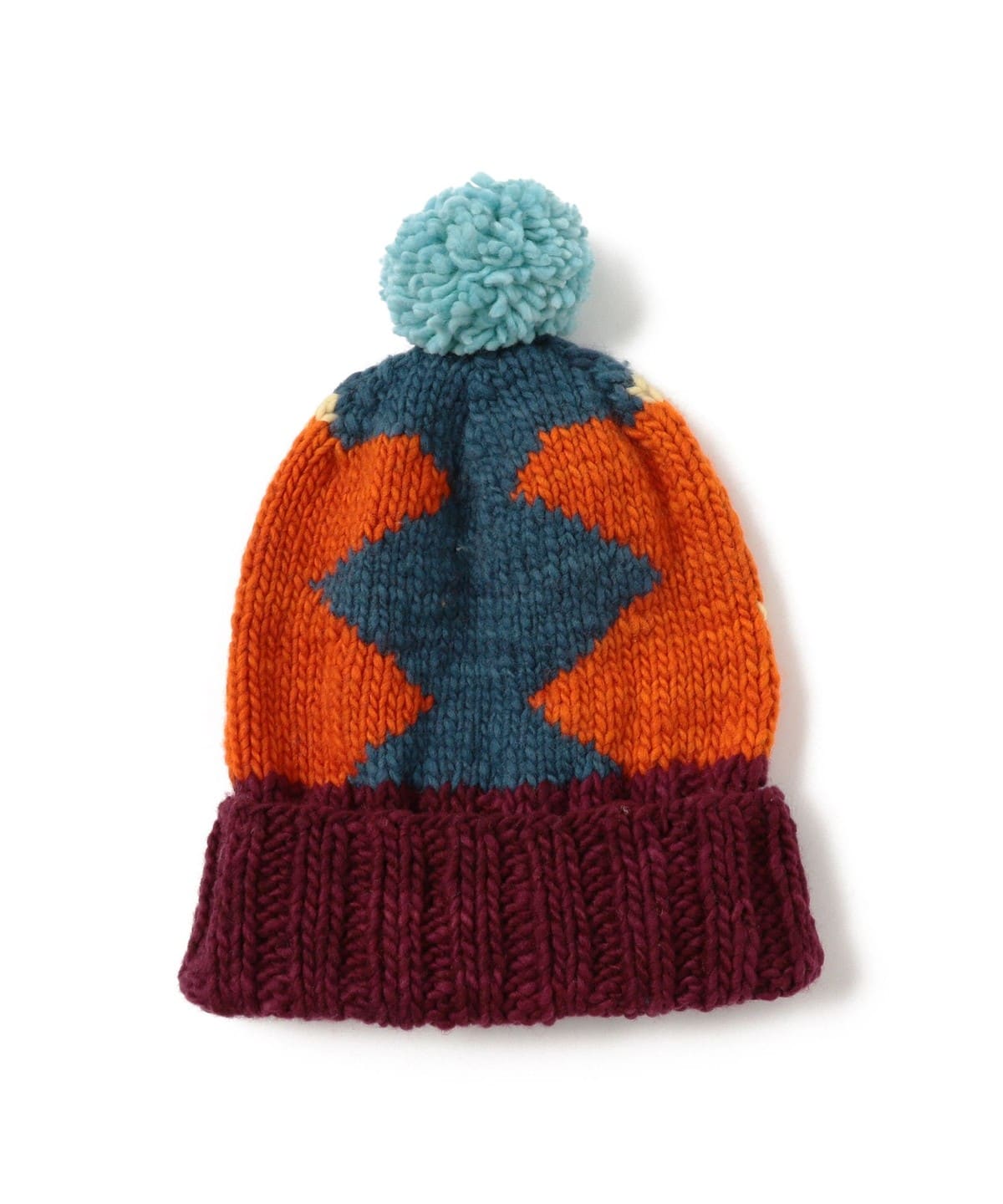 Chamula / Cuff Cap 帽子 WOMEN BORDEAUX ONE SIZE Chamula / Cuff Cap 帽子 WOMEN BORDEAUX ONE SIZE