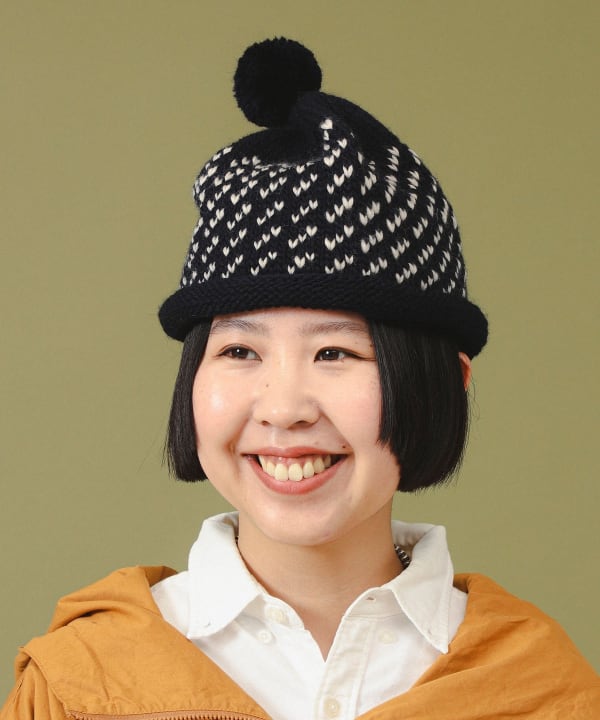 BEAMS BOY（ビームス ボーイ）【別注】cableami / ウール ジャカード