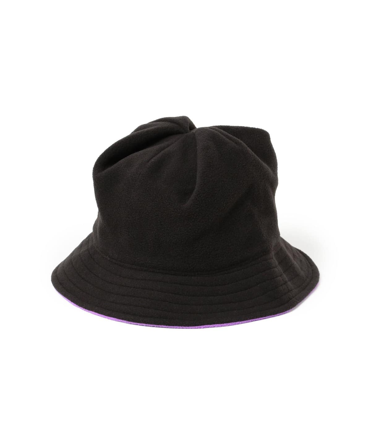 �y�ʒ��zINFIELDER DESIGN �C���t�B���_�[�f�U�C�� / �t���[�X �n�b�g �X�q WOMEN BLACK ONE SIZE