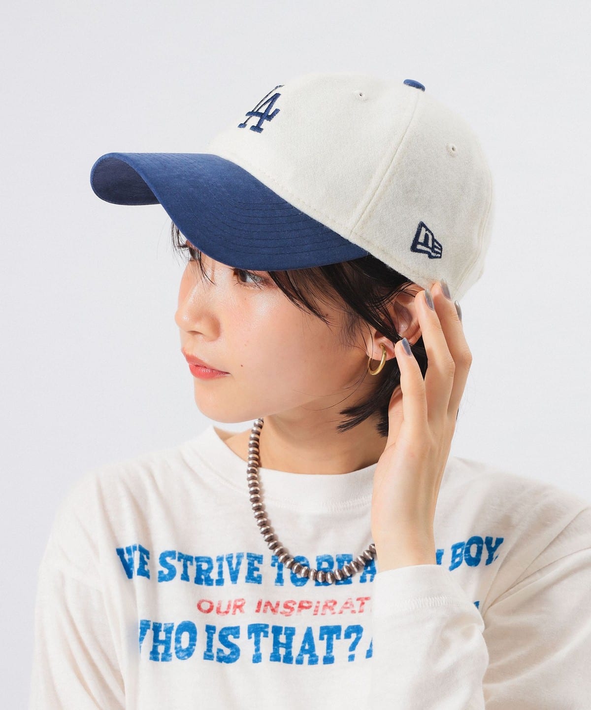 【別注】NEW ERA ニューエラ / メルトン 940 MLB キャップ 帽子 WOMEN WHITE ONE SIZE 【別注】NEW ERA ニューエラ / メルトン 940 MLB キャップ 帽子 WOMEN WHITE ONE SIZE