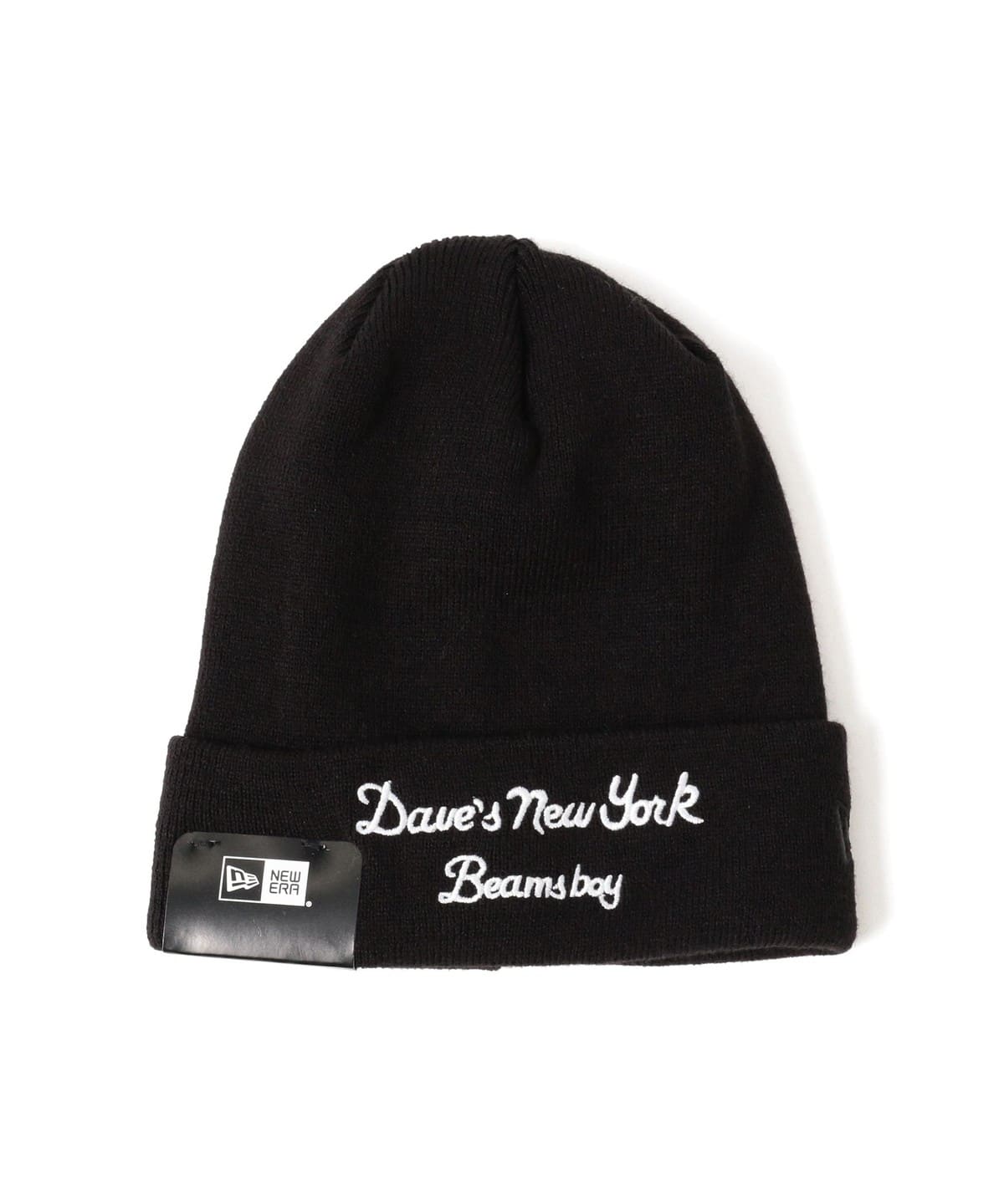 【別注】NEW ERA ニューエラ × Dave's New York / KNIT CAP 帽子 WOMEN BLACK ONE SIZE 【別注】NEW ERA ニューエラ × Dave's New York / KNIT CAP 帽子 WOMEN BLACK ONE SIZE