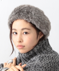 Cableami×BEAMS BOY / ファー ヘアバンド 16AW