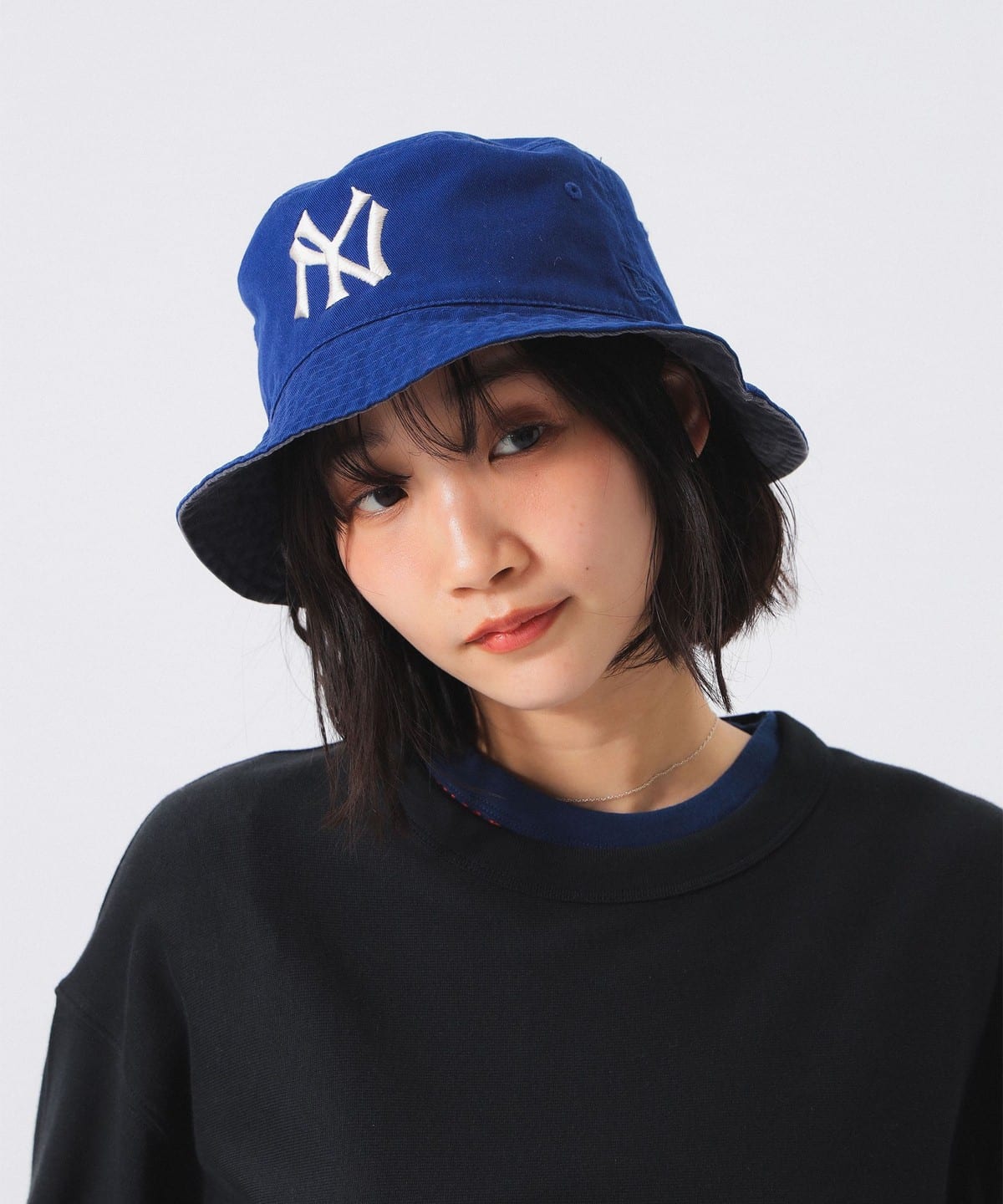 【激レア】PORTER BEAMS 別注 リバーシブル バケットハット BEAMS BOY（ビームス ボーイ）【別注】NEW ERA / MLB リバーシブル