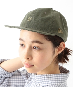 NEW ERA×BEAMS BOY / 別注 チビロゴ フラットバイザー