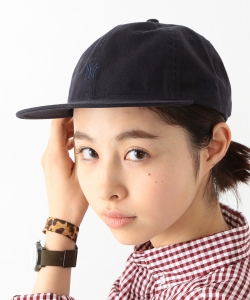 NEW ERA×BEAMS BOY / 別注 チビロゴ フラットバイザー