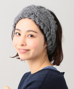 BEAMS BOY / ケーブル ヘアバンド 17AW