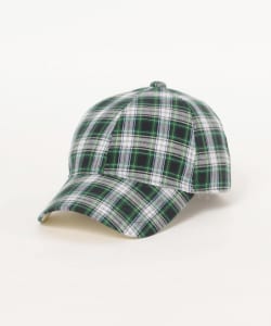 BEAMS BOY / チェック × オックスフォード キャップ▲