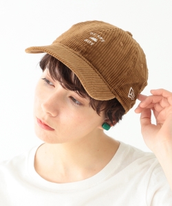 NEW ERA / 別注 ミニロゴ コーデュロイ キャップ
