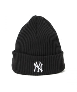 NEW ERA × BEAMS BOY / 別注 ニューヨーク ヤンキース リブ ニット キャップ